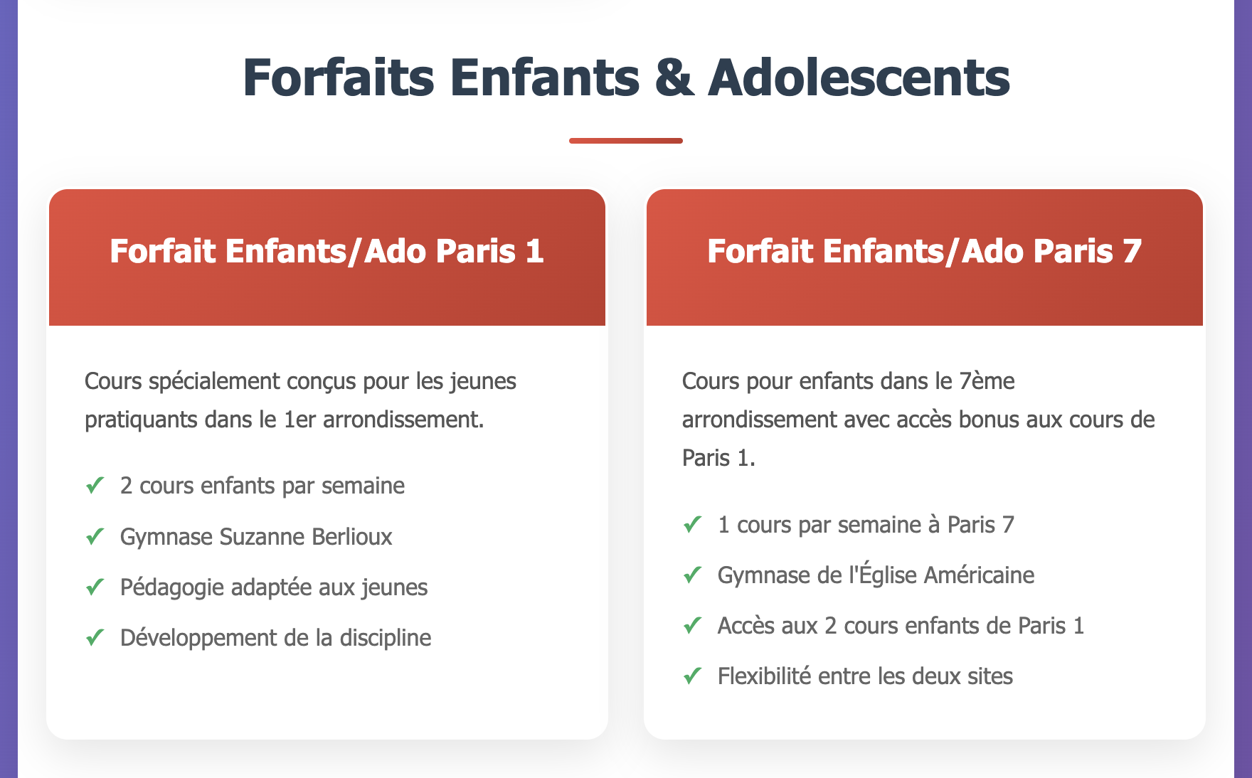 Les tarifs de nos cours de Karaté Tarifs - club de karaté paris MAK